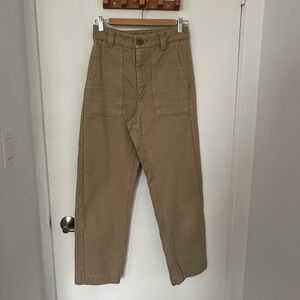 Beaton Linen Women's Tan Trousers